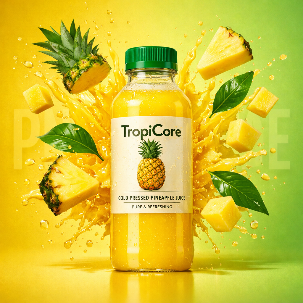 TropiCore pineapple juice splash