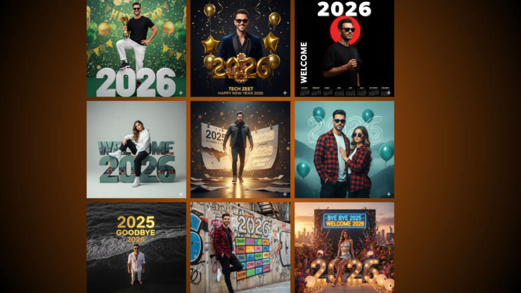 Instagram viral happy new year 2026 gemini prompt