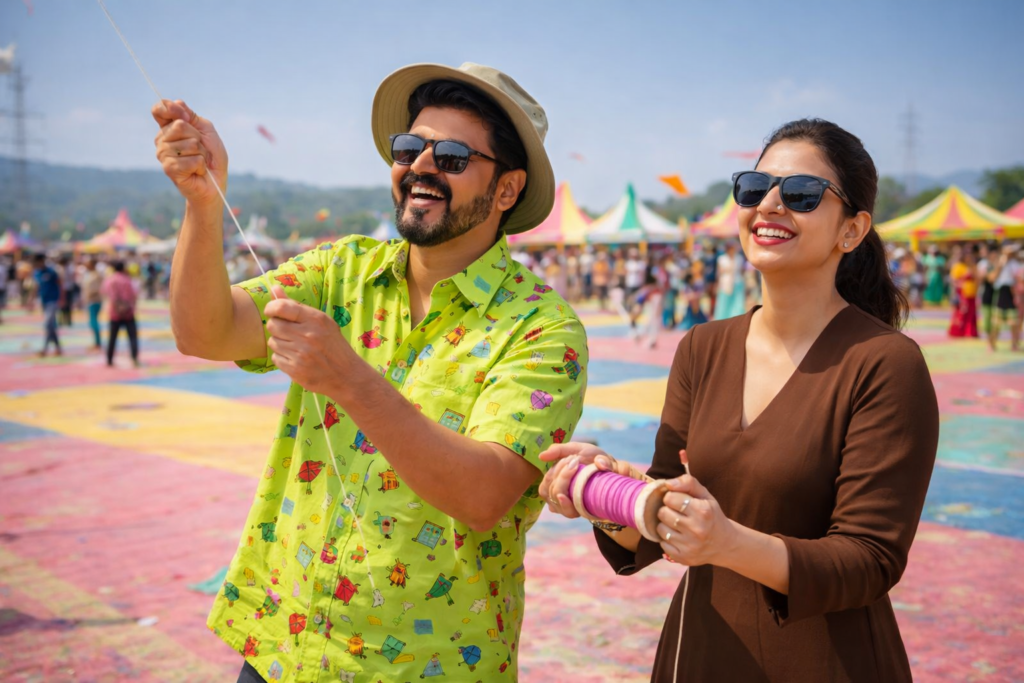 Makar sankranti gemini prompt : How to create Jethalal Makar sankranti photo using google gemini ?