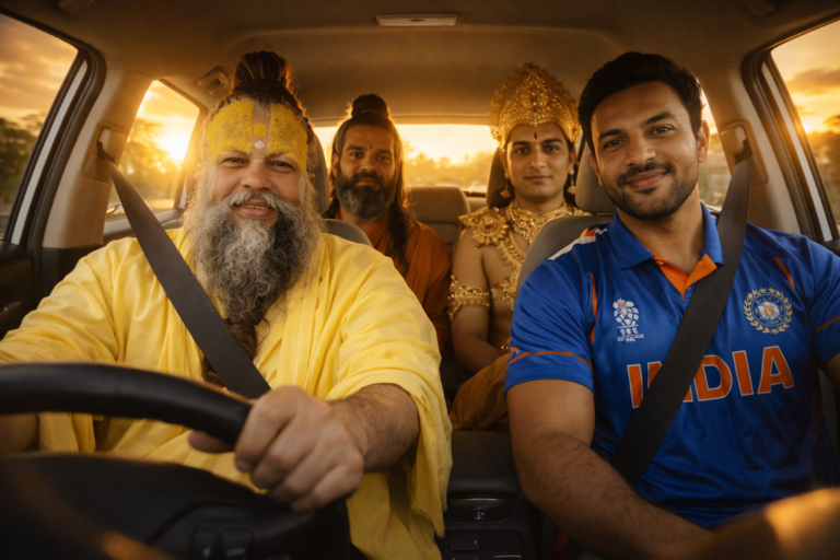 Bhagwan Ji Car Driving