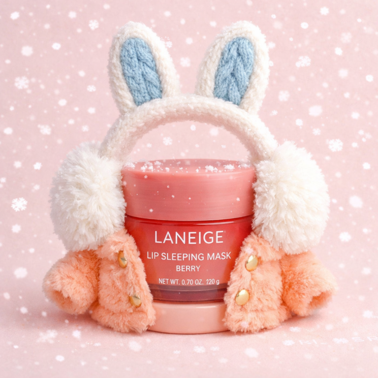 Cozy winter Laneige lip mask joy