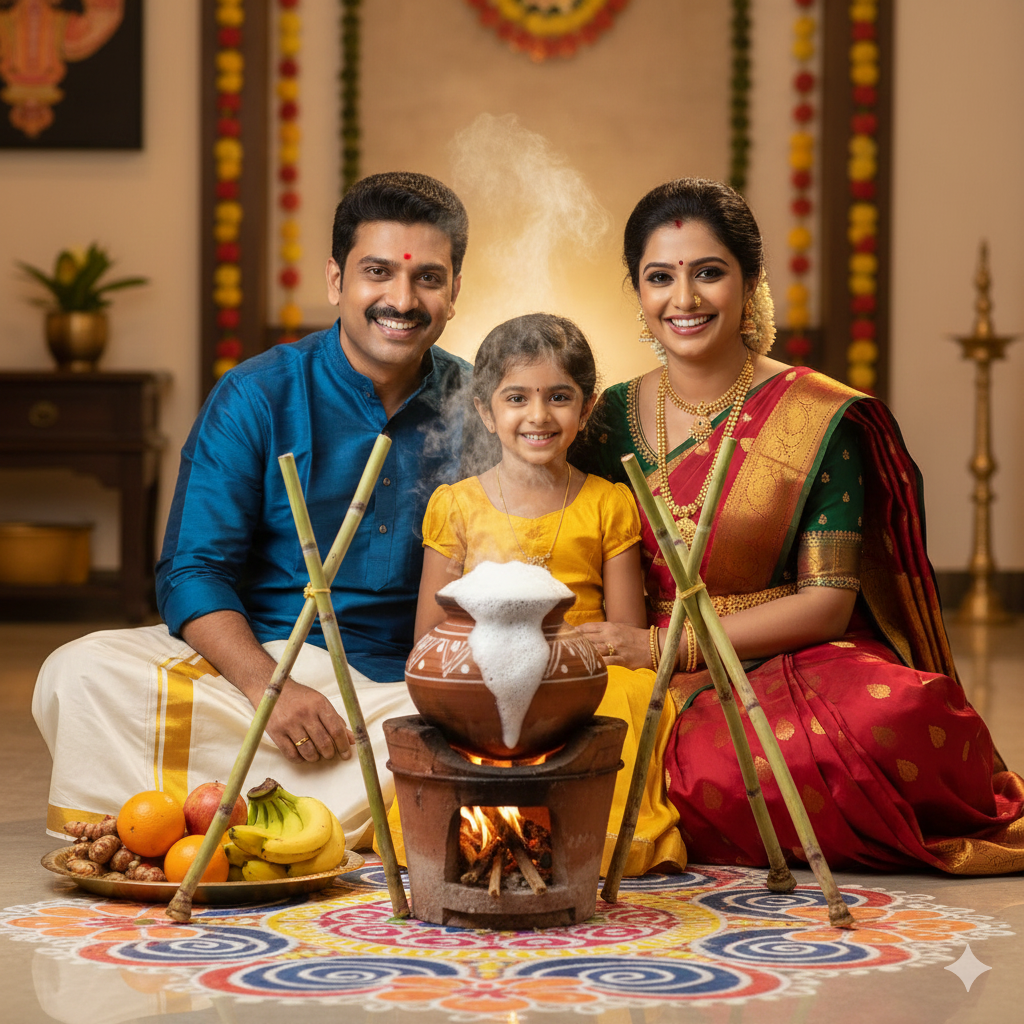 Pongal gemini prompt for family