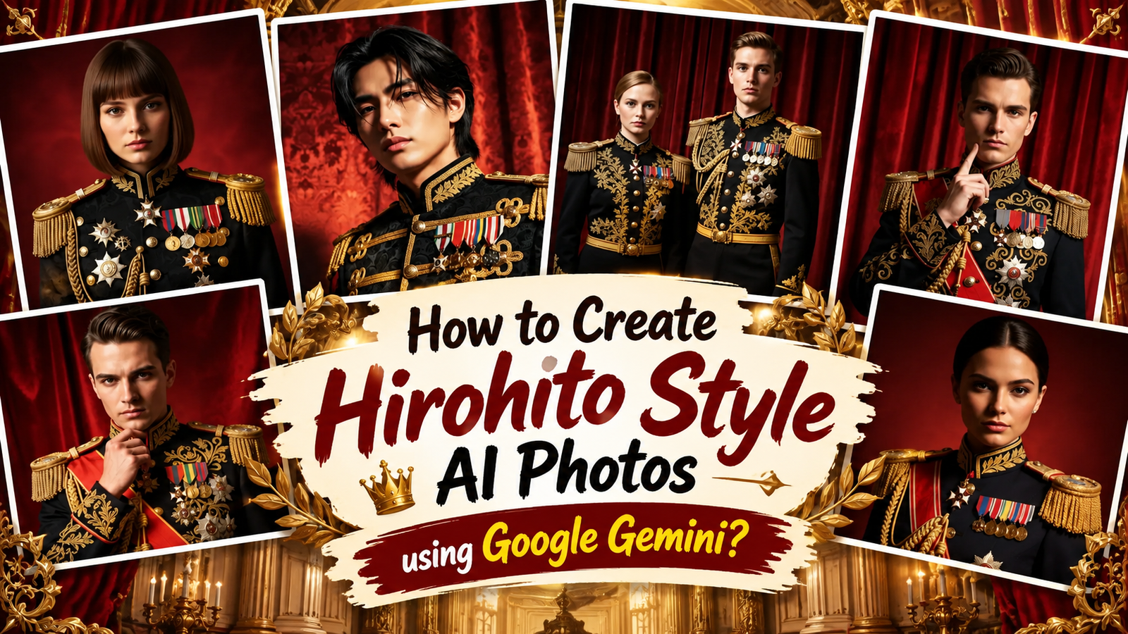 Hirohito Prompt How to create Hirohito Style photo using google gemini