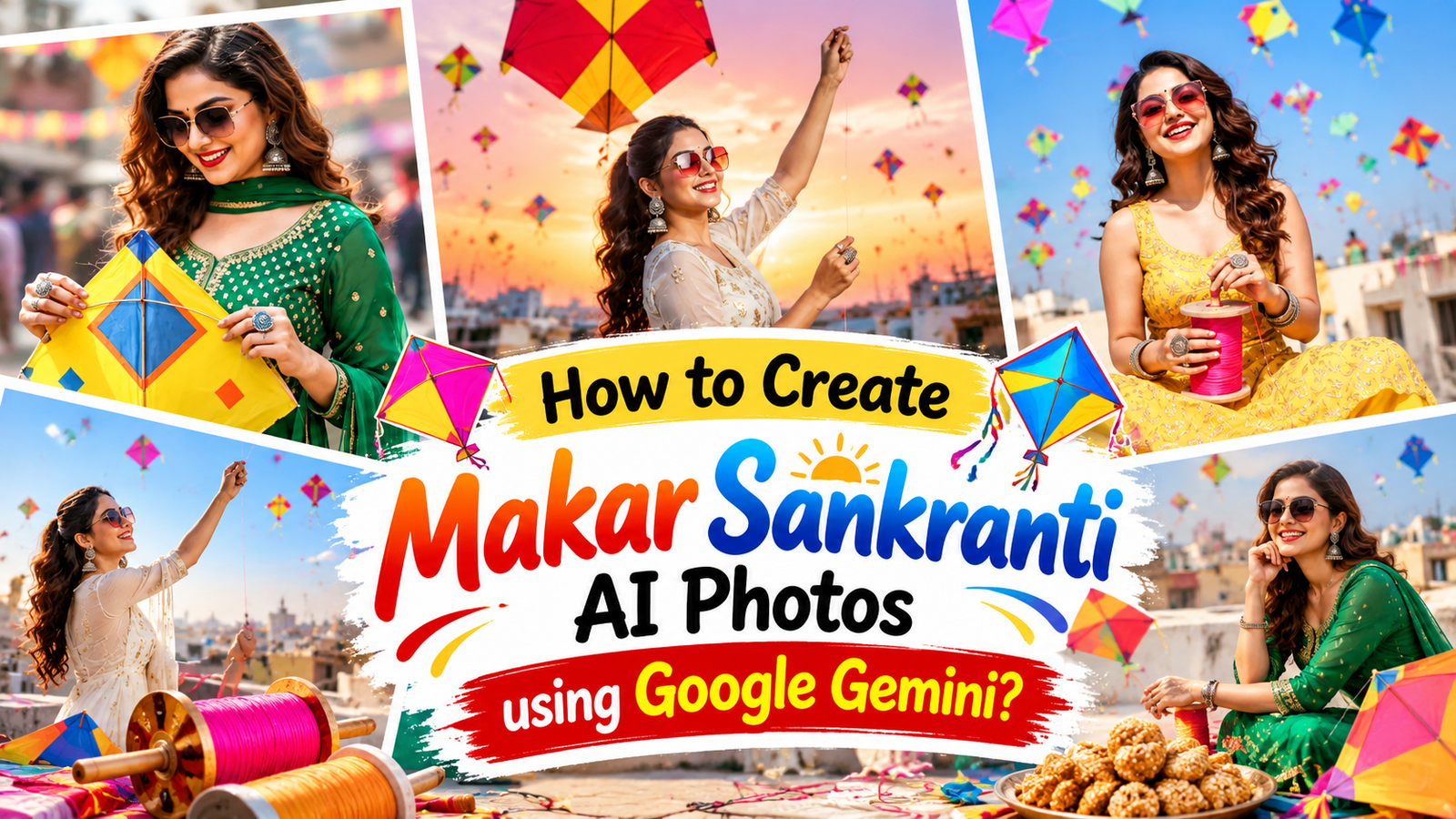 Makar sankranti gemini prompt How to create Makar sankranti photo using google gemini
