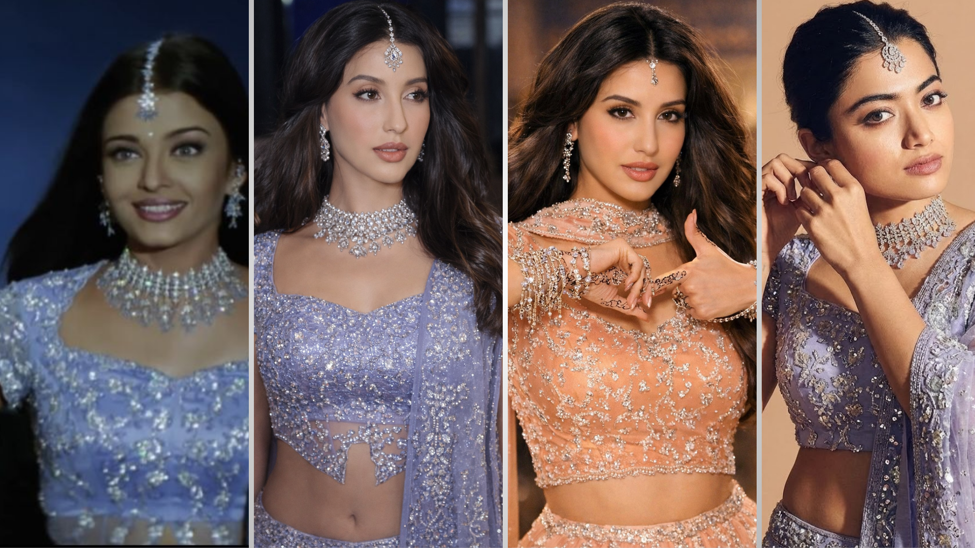 Aishwarya rai lehenga prompt: How to create Aishwarya rai lehenga purple photo using google gemini ?