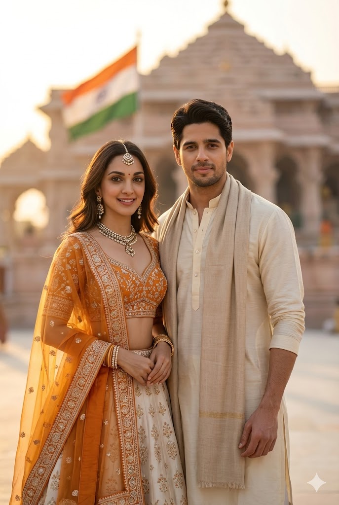 Republic day gemini prompt for Couples