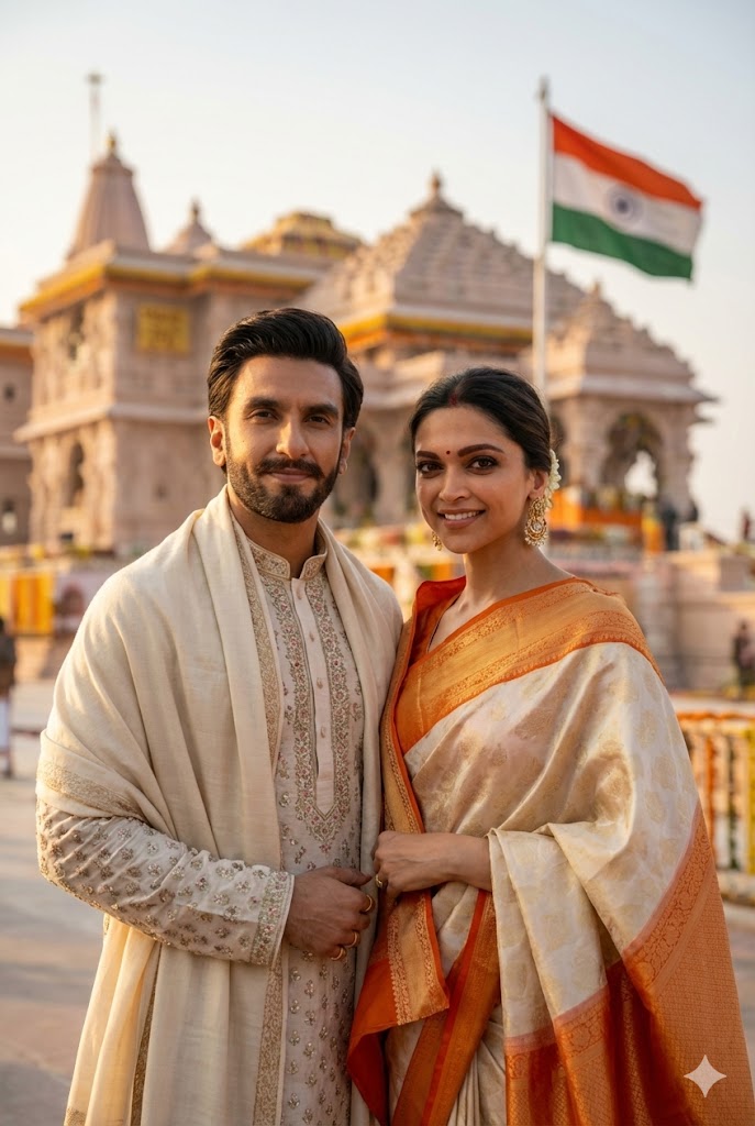 Republic day gemini prompt for Couples