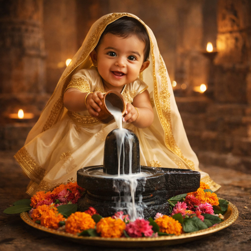 Mahashivratri google gemini prompt for baby girl