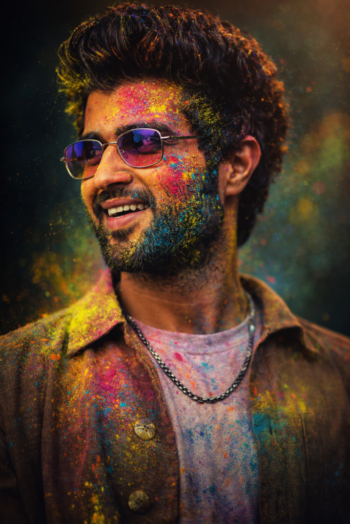 Google gemini holi prompt for boy