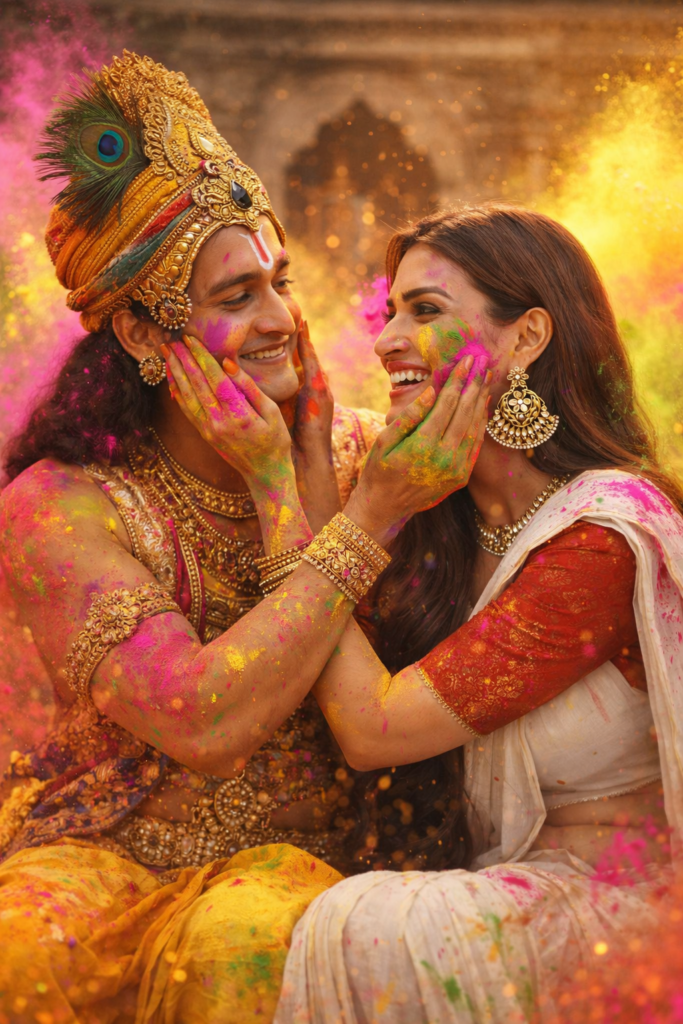 Holi gemini prompt ai photo