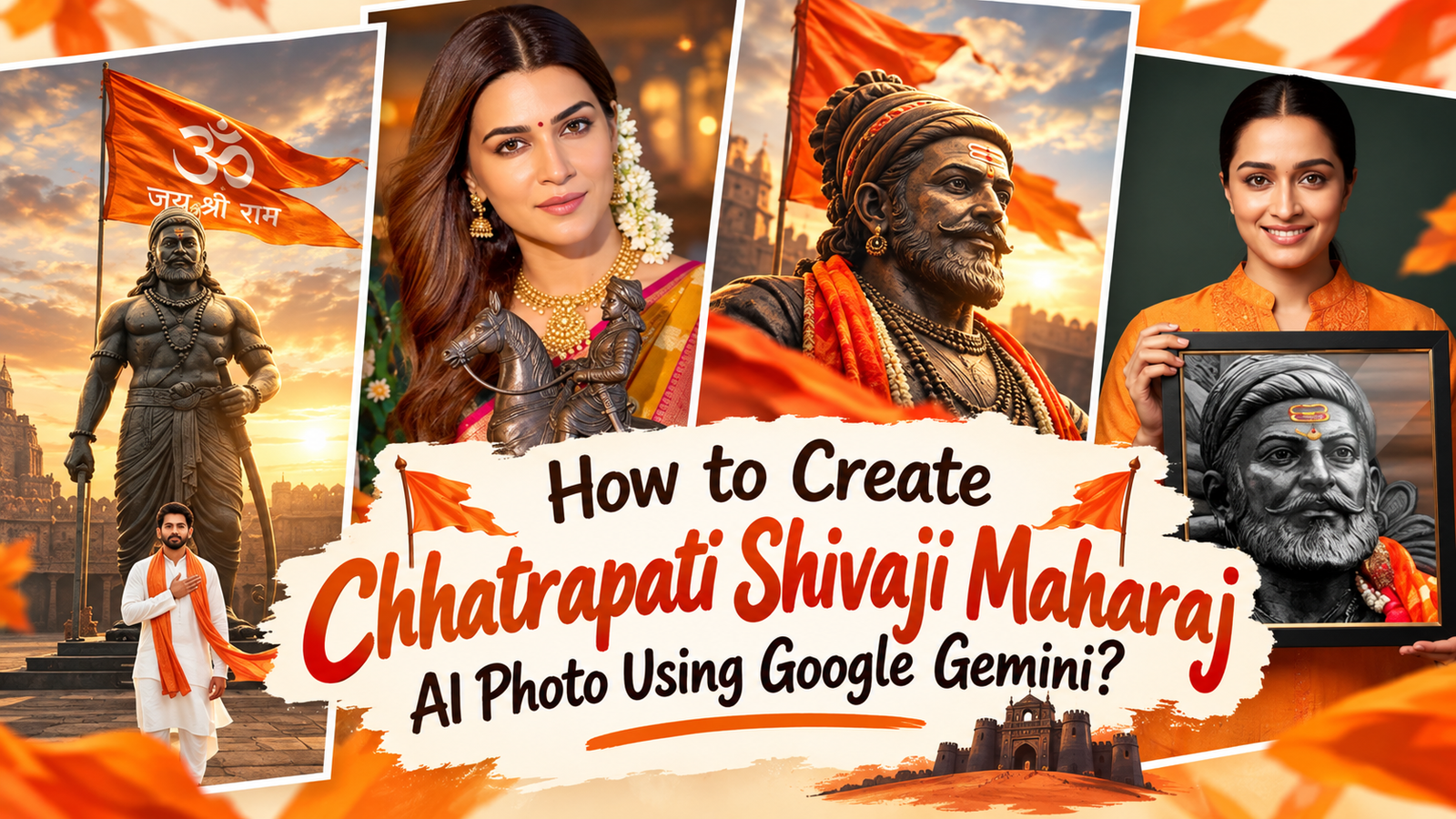 Shiv jayanti gemini prompt How to Create Chhatrapati shivaji maharaj Ai Photo using google gemini