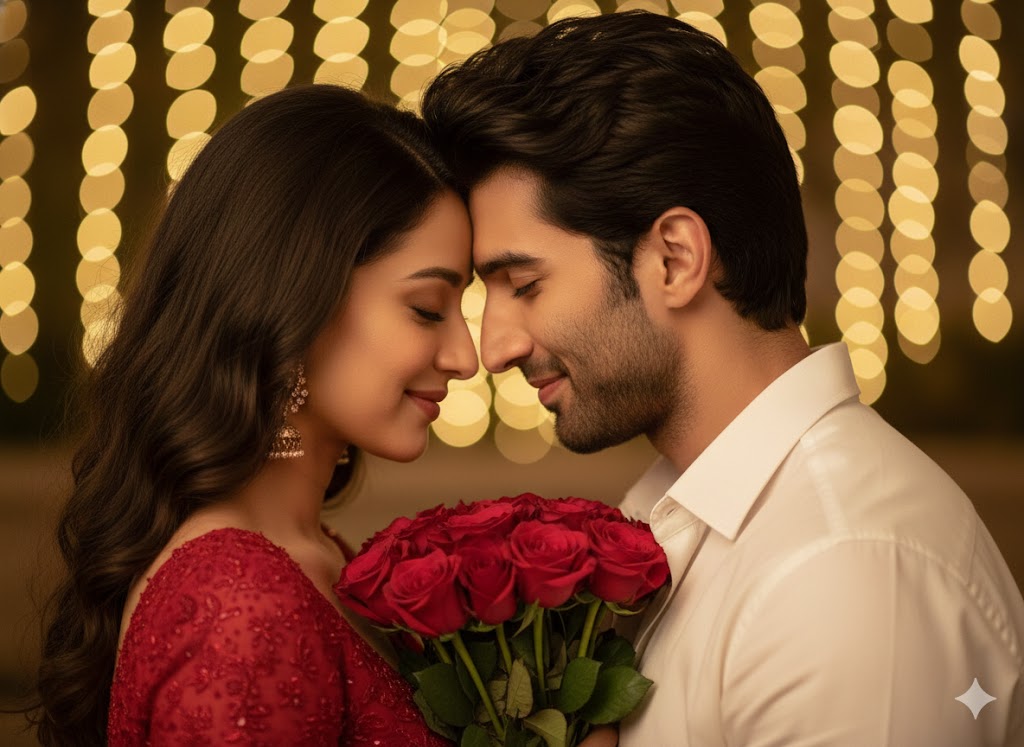 Rose day couple gemini prompt