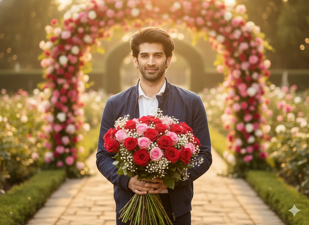 Rose day prompt for boys