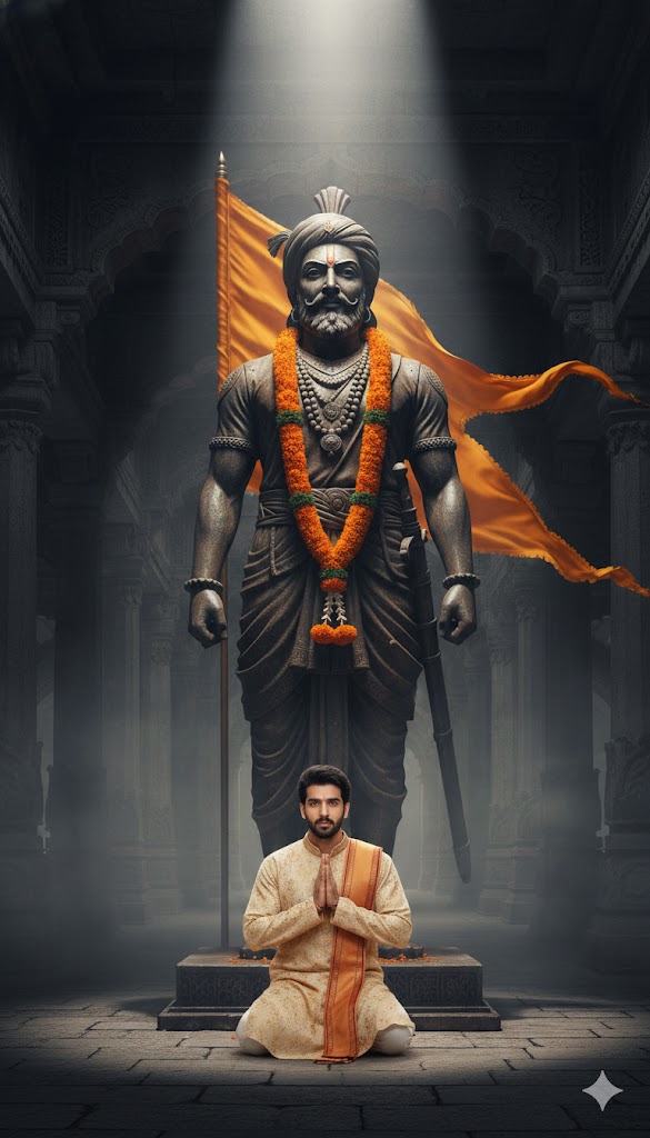 Shivaji maharaj jayanti google gemini prompt for boy