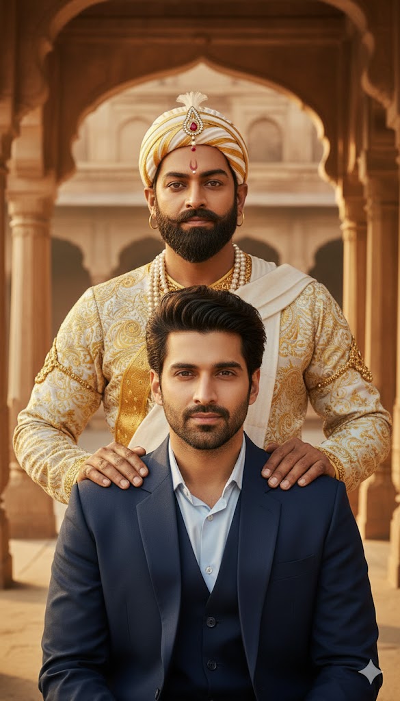 Shivaji maharaj jayanti google gemini prompt for boy