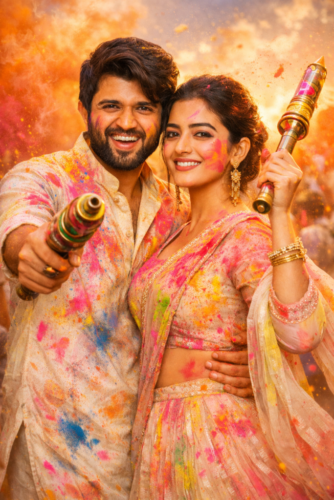 Gemini holi prompt couple
