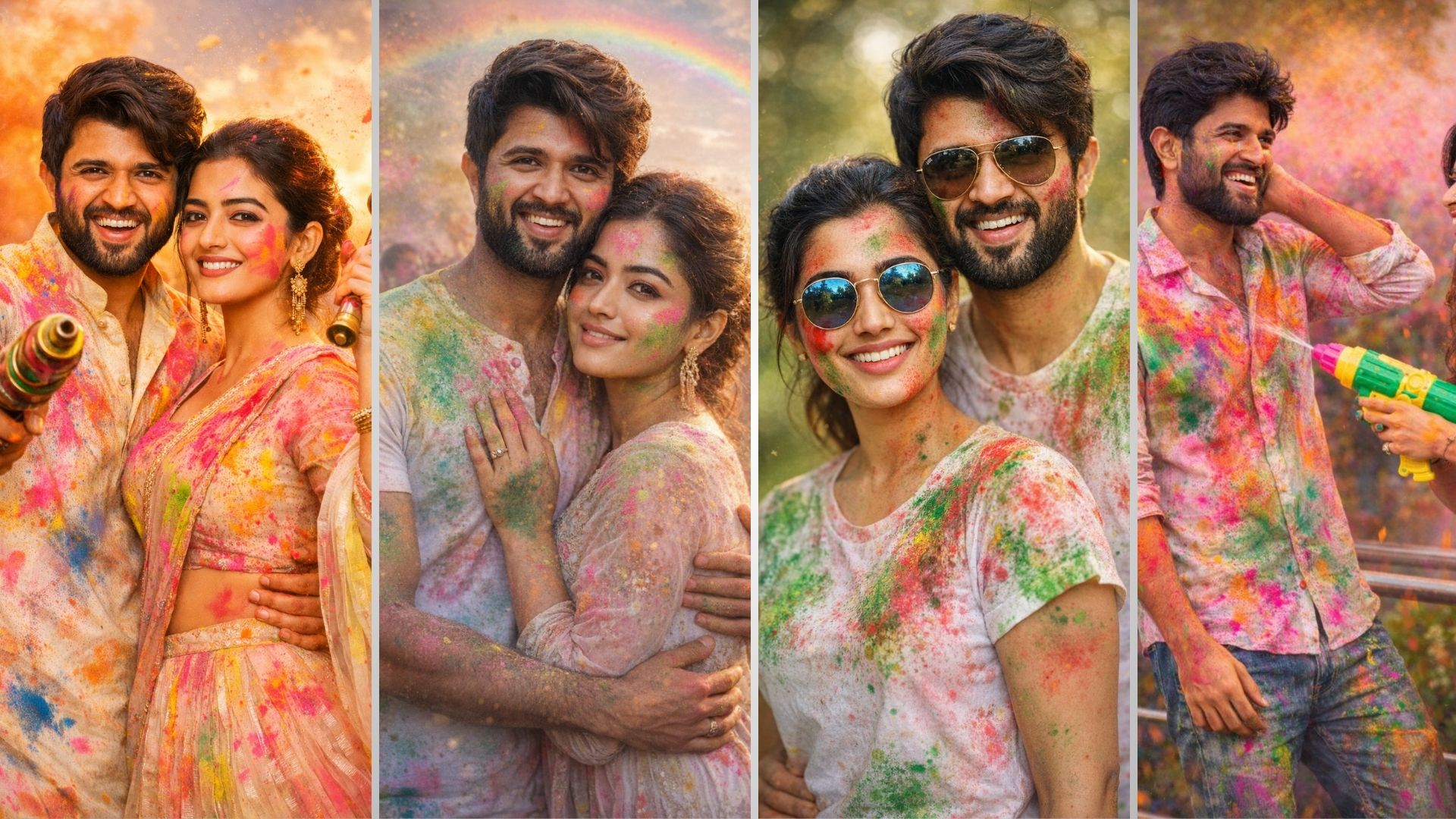 Holi prompt gemini couple instagram