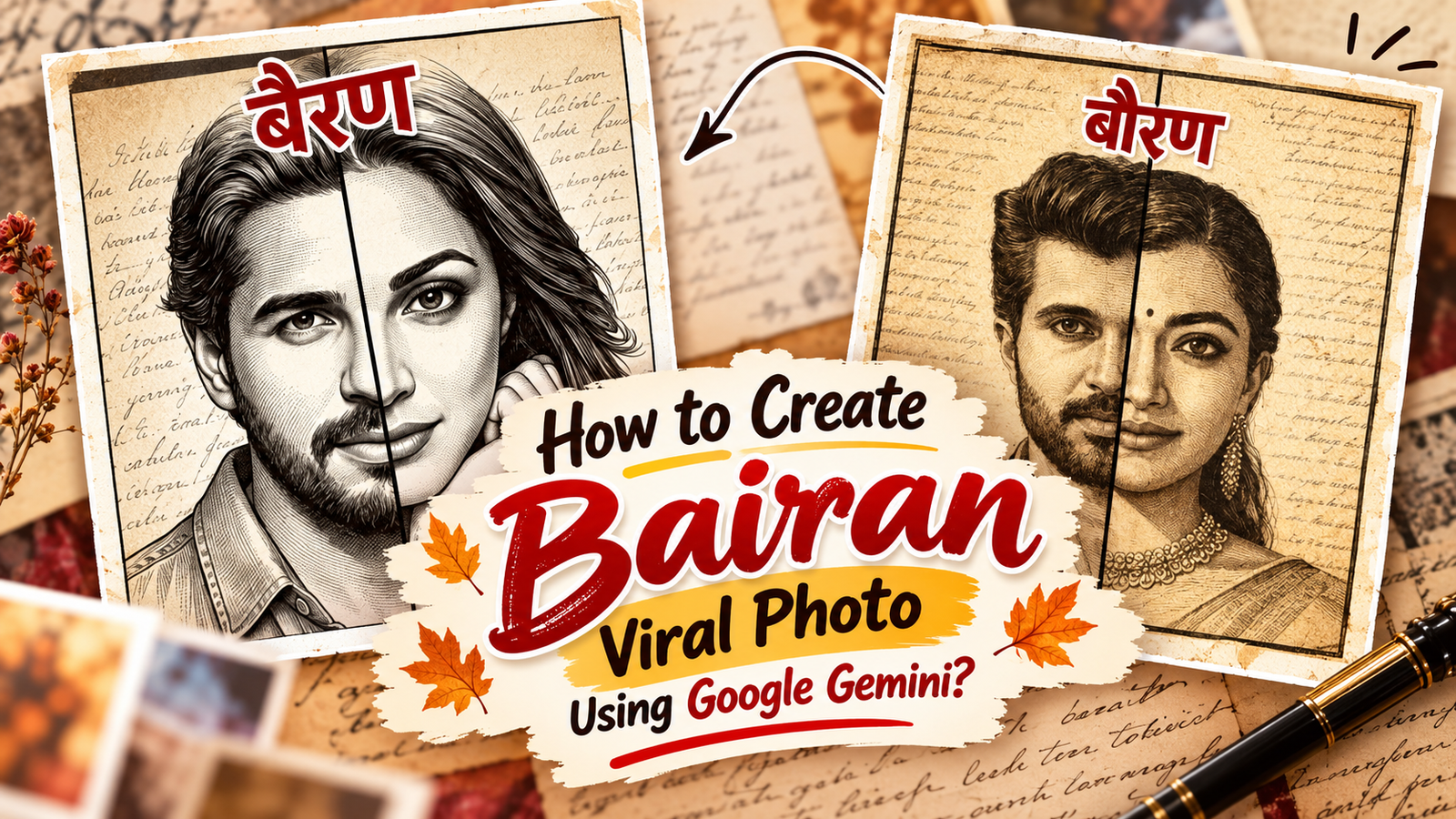Bairan Viral Photo Prompt How to create Bairan style Photo using google gemini