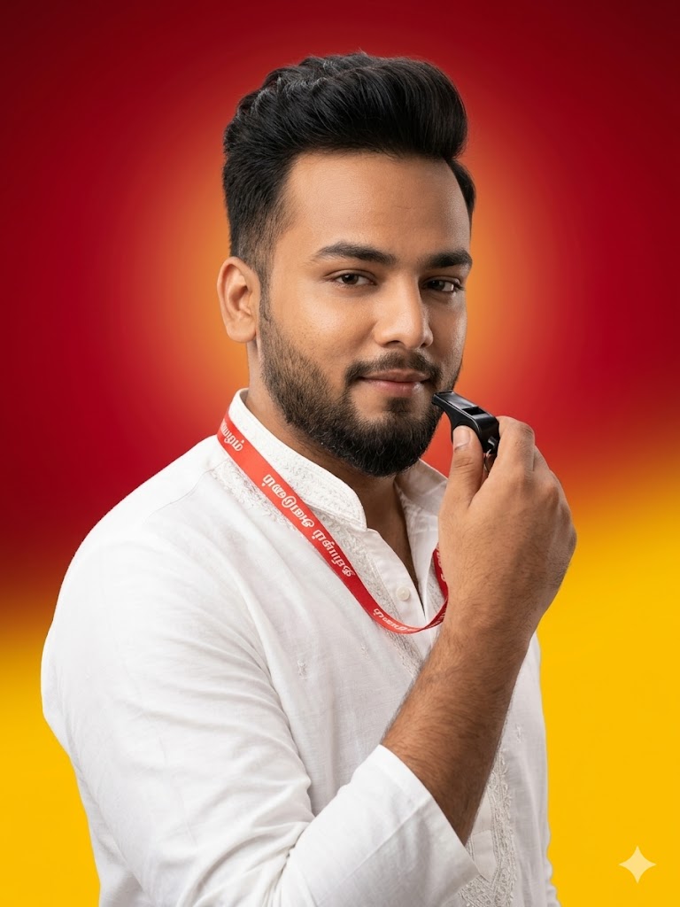 Vote TVK AI Photo Prompt for boys