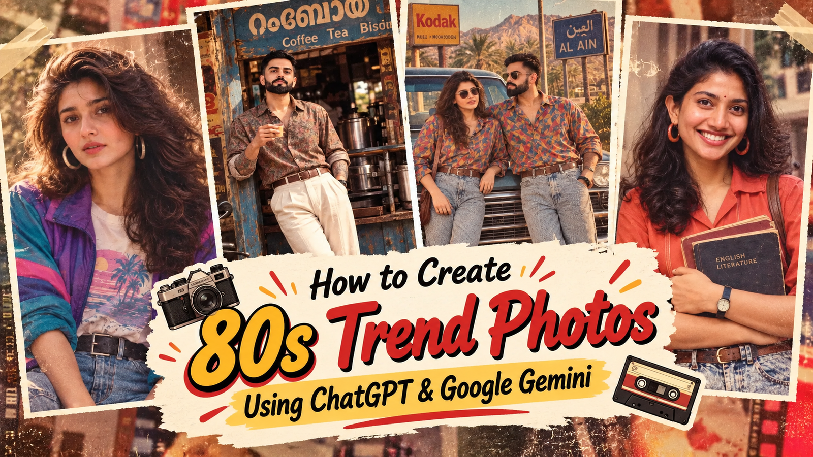 80s Trend ChatGPT Prompt How to Create Viral 1980s Photos Using ChatGPT & Google Gemini