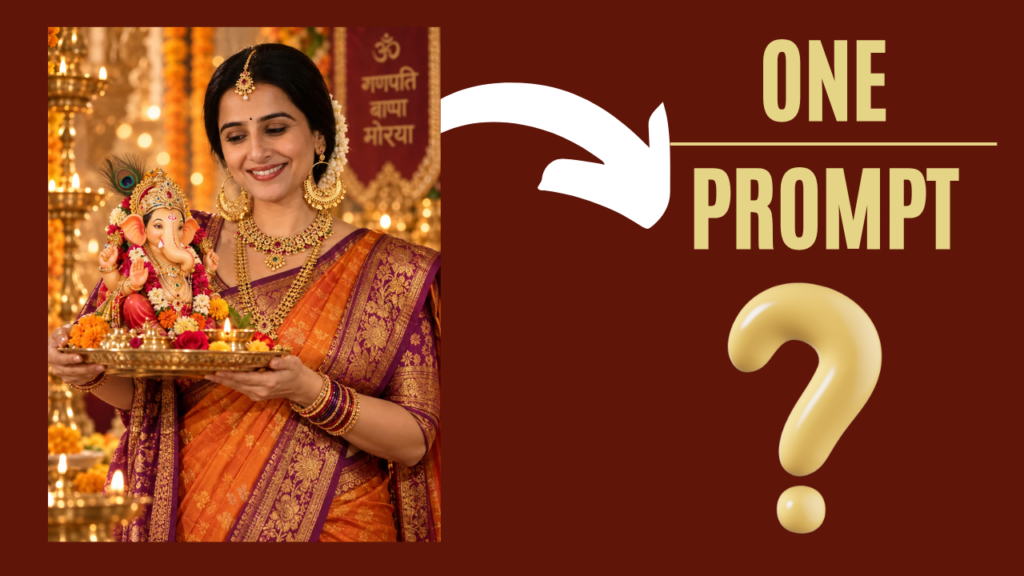 Ganesh Chaturthi Prompt For Women