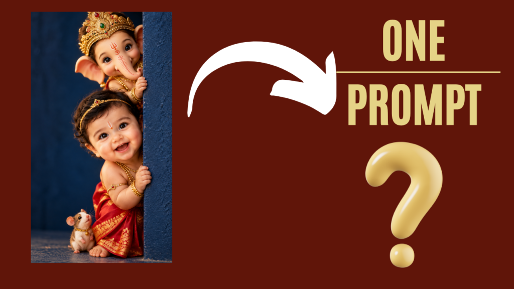 Ganesh Chaturthi Prompt For Baby Boy