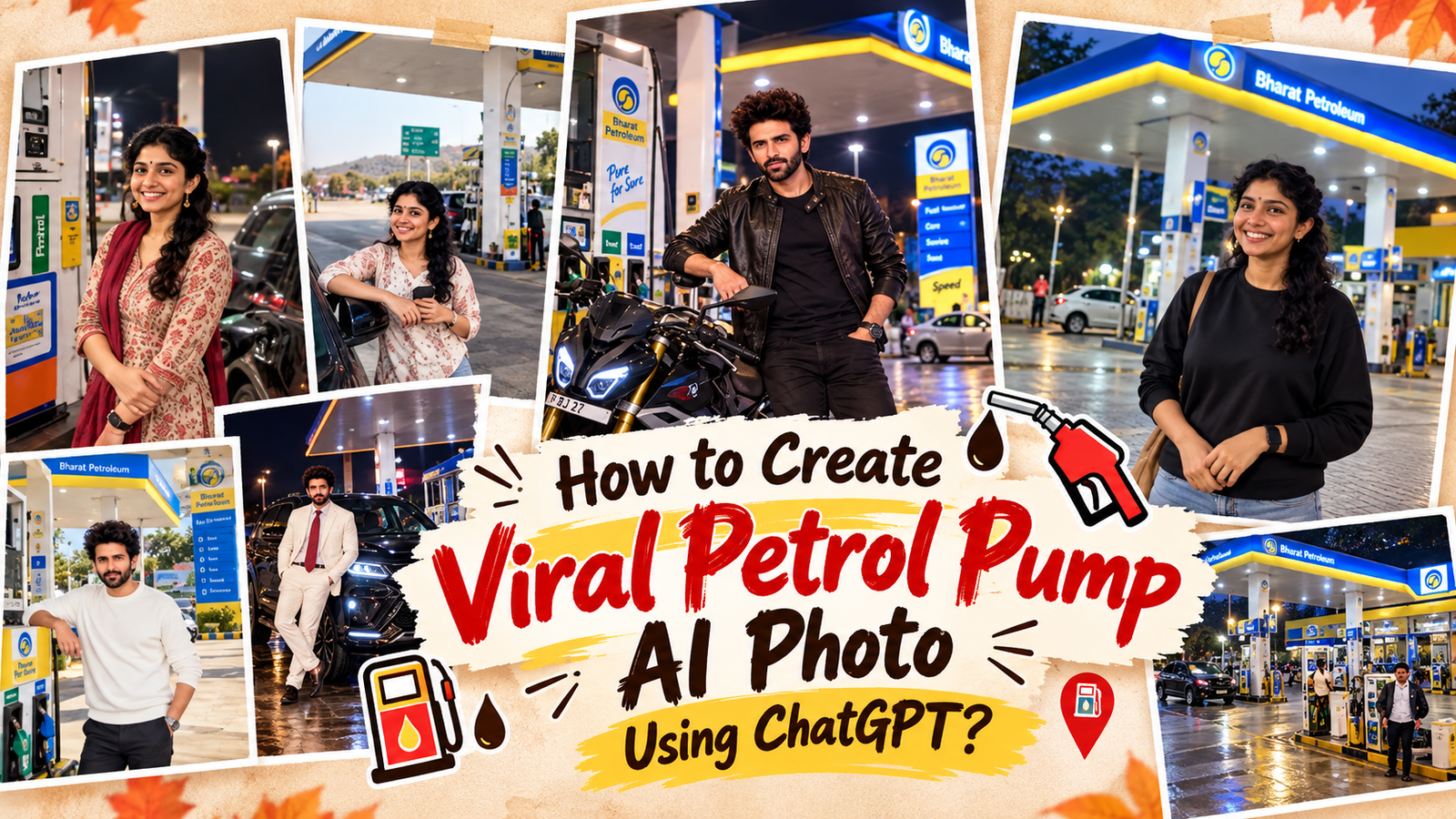 Petrol pump prompt How to create Viral Petrol Pump Ai Photo using chatgpt