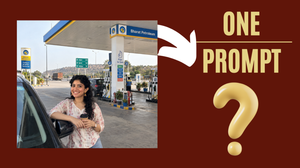 Viral Petrol Pump Ai Photo for girls