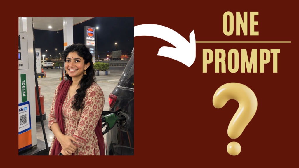 Viral Petrol Pump Ai Photo for girls