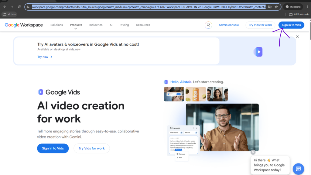 How to Create a Mercedes Car AI Video Using Google Vids?