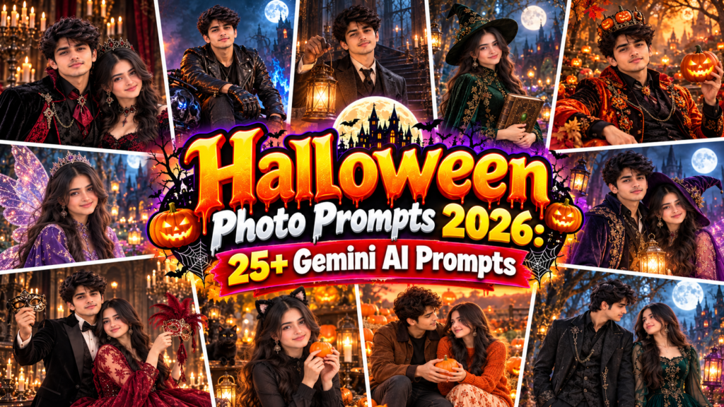 Halloween Photo Prompts 2026 25+ Gemini AI Prompts