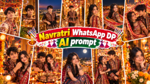 Navratri WhatsApp DP AI prompt