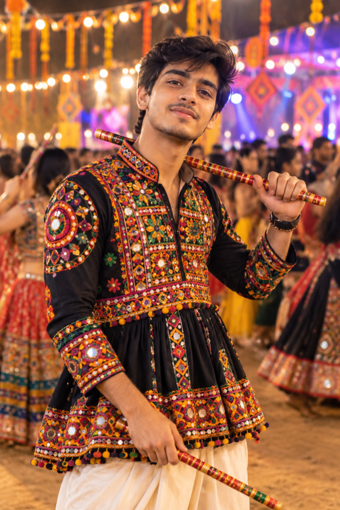 Viral Navratri AI Photo Editing Prompts for boys