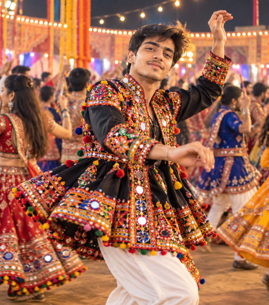 Viral Navratri AI Photo Editing Prompts for boys