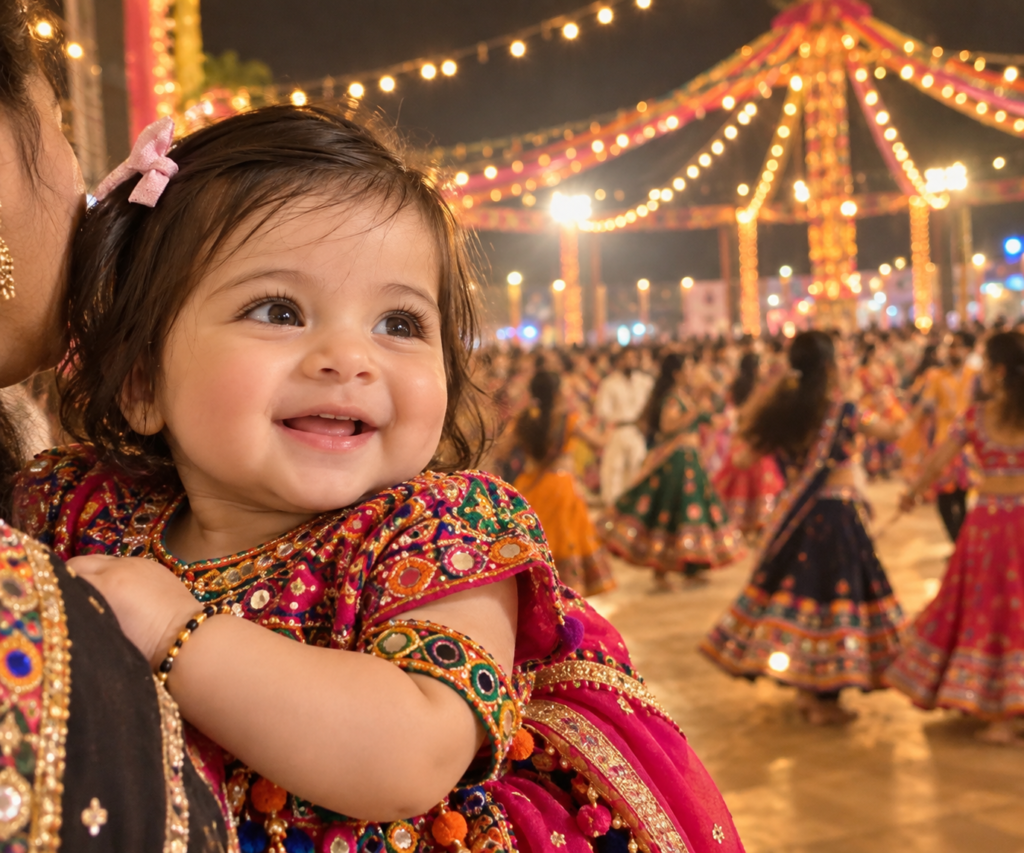 Baby Garba AI Photo Prompts