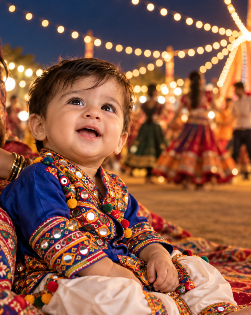 Baby Garba AI Photo Prompts