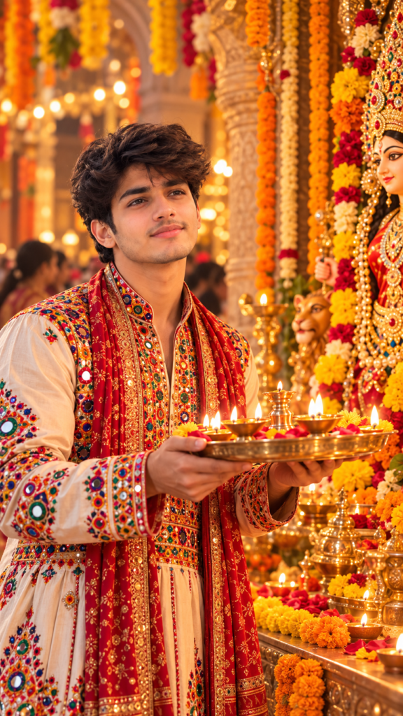 Viral Navratri AI Photo Editing Prompts for boys