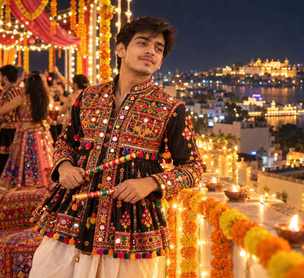 Viral Navratri AI Photo Editing Prompts for boys