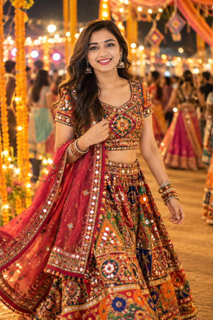 Viral Navratri AI Photo Editing Prompts for girls