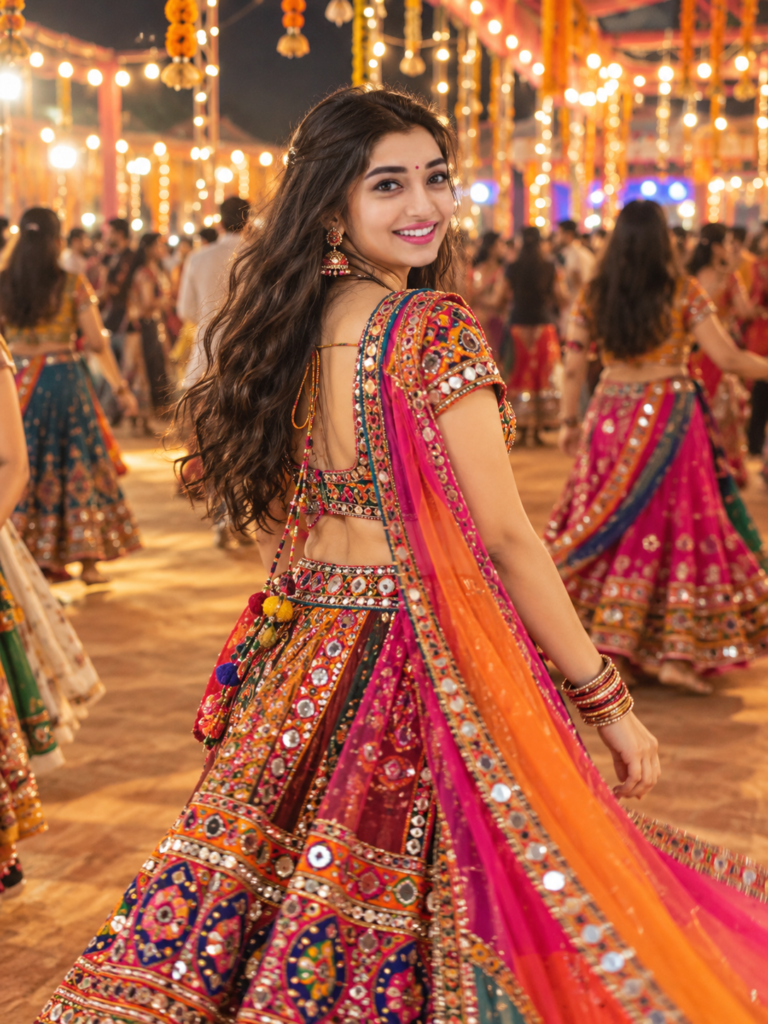 Viral Navratri AI Photo Editing Prompts for girls