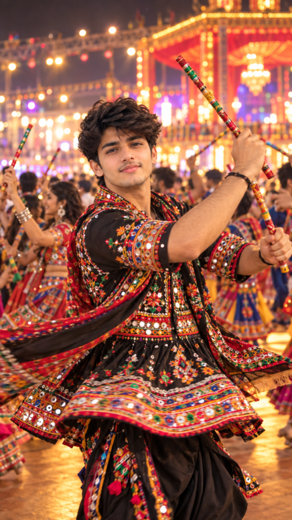 Best Garba AI Photo Prompt for Boys