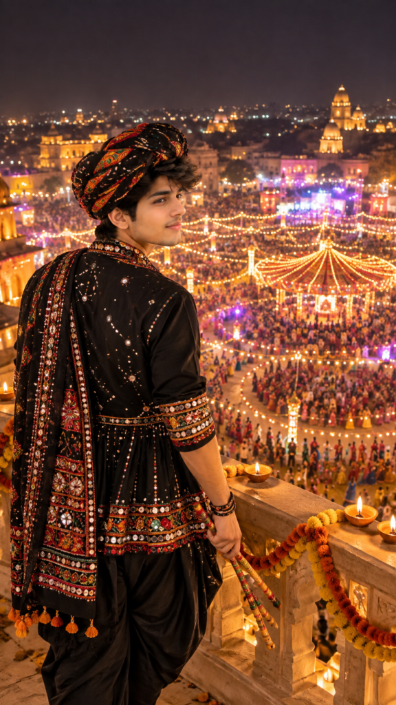 Best Garba AI Photo Prompt for Boys