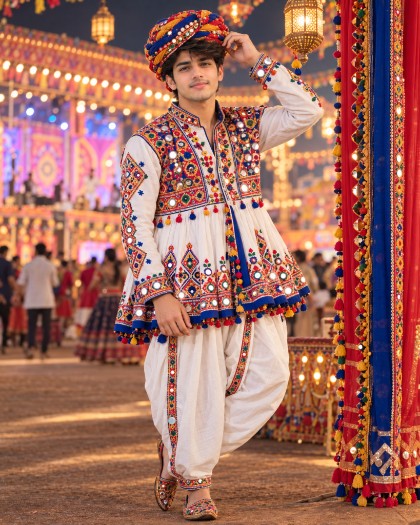 Best Garba AI Photo Prompt for Boys