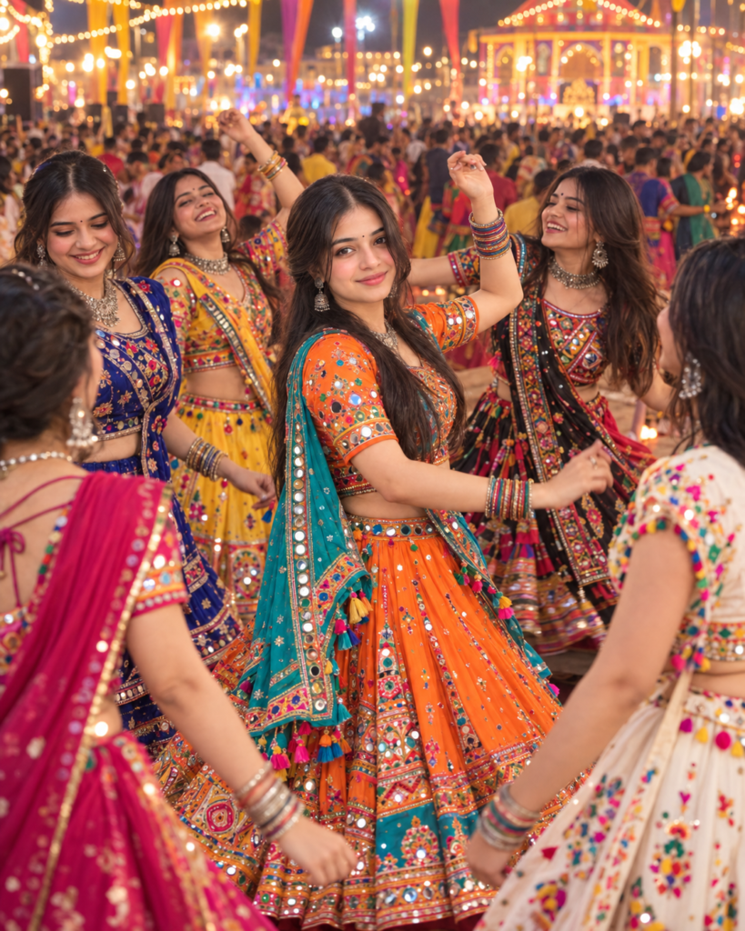Best Garba AI Photo Prompt for Girls