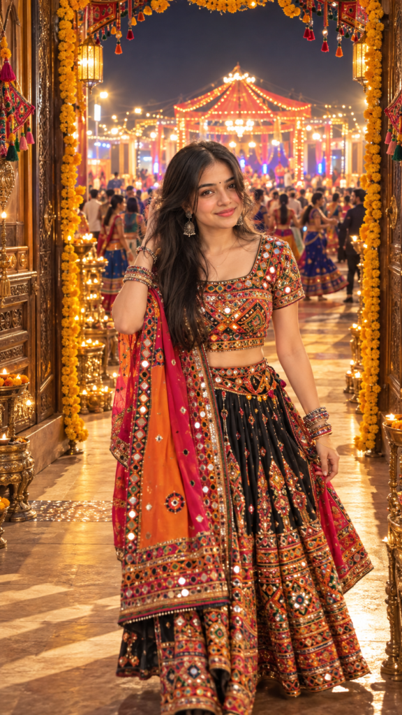 Best Garba AI Photo Prompt for Girls