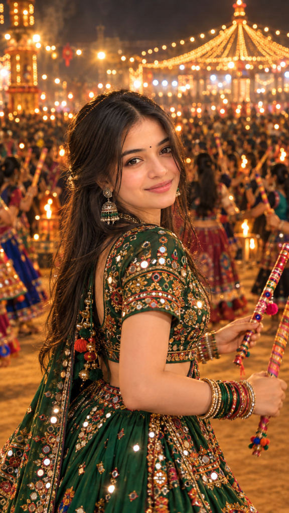 Best Garba AI Photo Prompt for Girls