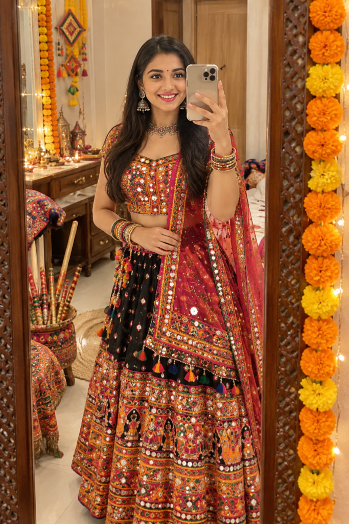 Viral Navratri AI Photo Editing Prompts for girls