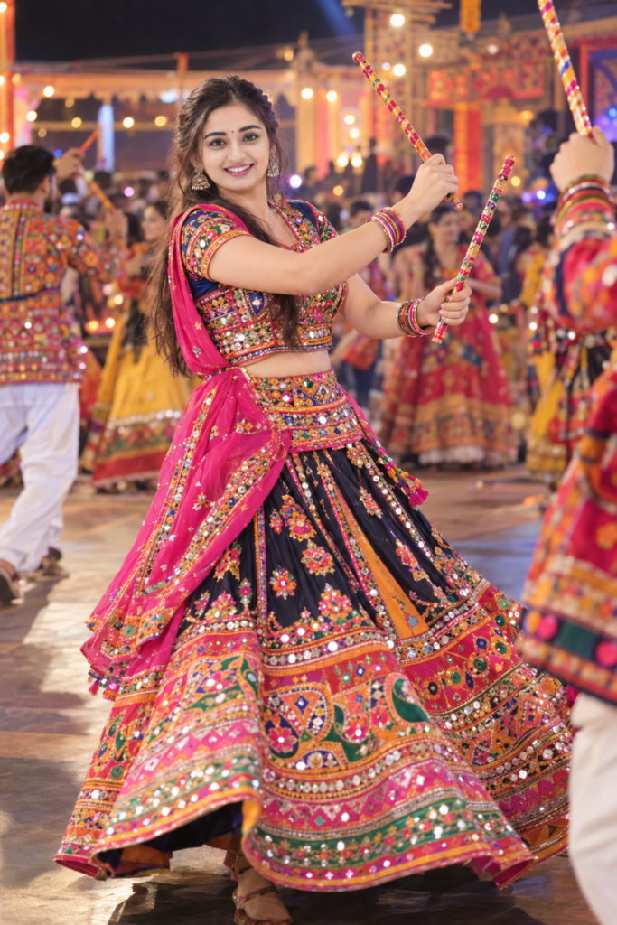 Viral Navratri AI Photo Editing Prompts for girls