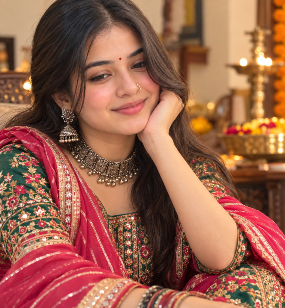 Viral Navratri AI Photo Editing Prompts for girls
