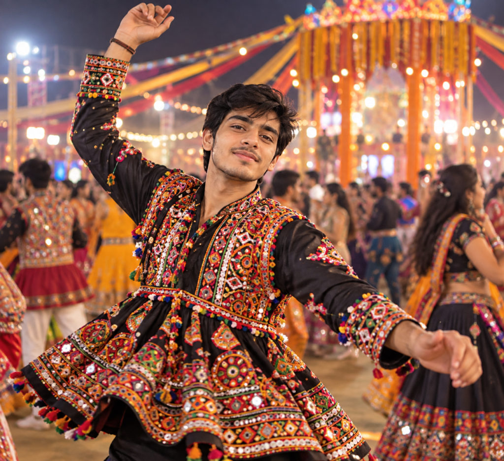 Viral Navratri AI Photo Editing Prompts for boys